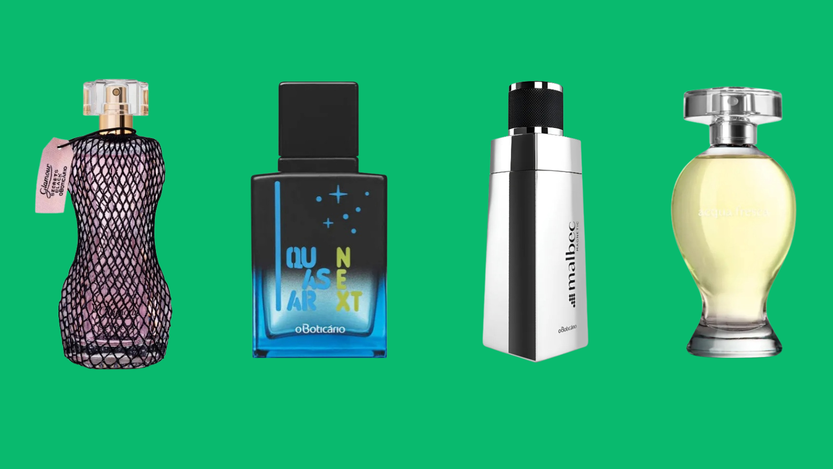 Aproveite os descontões em perfumes d’O Boticário