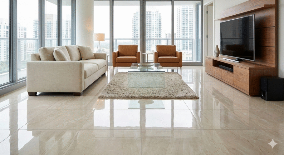 Piso polido deixa de ser tendência