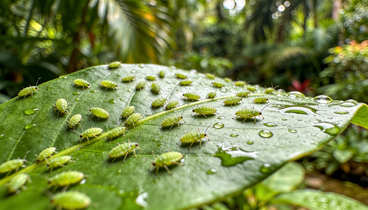 A eficácia dessa receita está na ação física dos ingredientes sobre os insetos, e não química como nos agrotóxicos pesados