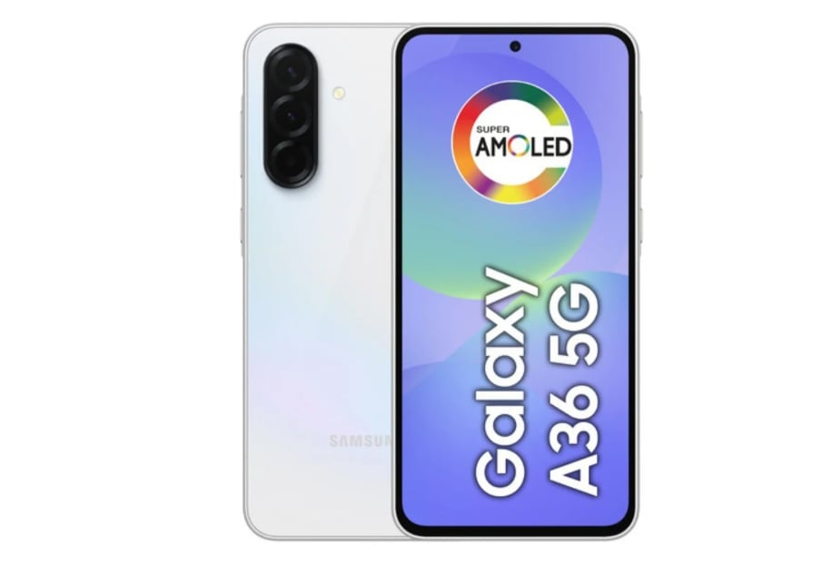 O Galaxy A36 com 256GB de memória interna e 8GB de RAM sai por R$1.763,10 no Mercado Livre