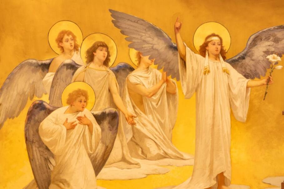 O arcanjo São Gabriel tem a missão de ajudar na vinda do Salvador (Imagem: Renata Sedmakova | Shutterstock)