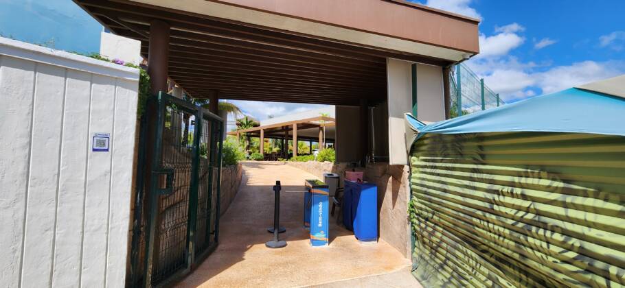 Hóspedes têm acesso exclusivo ao parque aquático