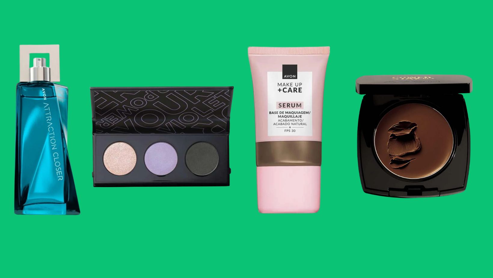 Aproveite os descontos de até 70% em vários produtos da Avon