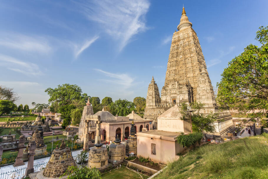 Templo Mahabodhi, em Bodh Gaya