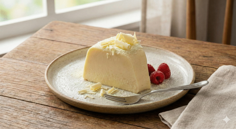 Raspas de chocolate branco podem finalizar o brigadeirão