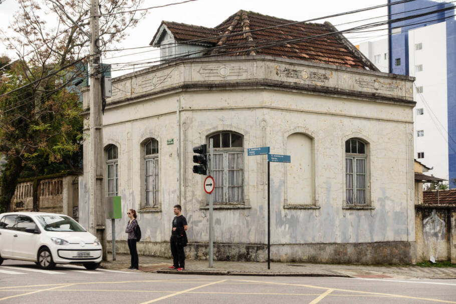 Casa em Curitiba onde morou o escritor Dalton Trevisan