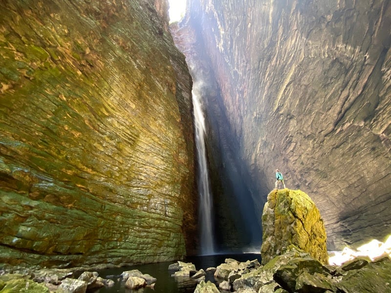Cachoeira da Fumacinha, na Chapada Diamantina (BA)