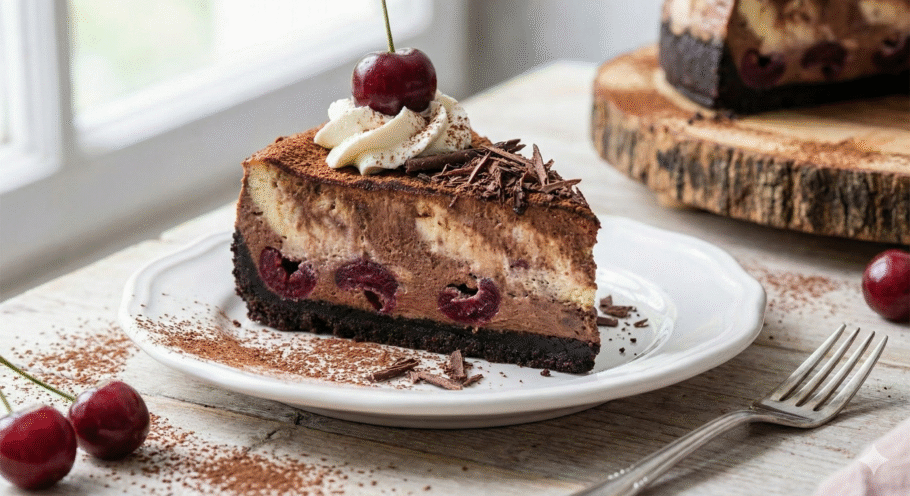 Essa variação de cheesecake aposta em profundidade de sabor