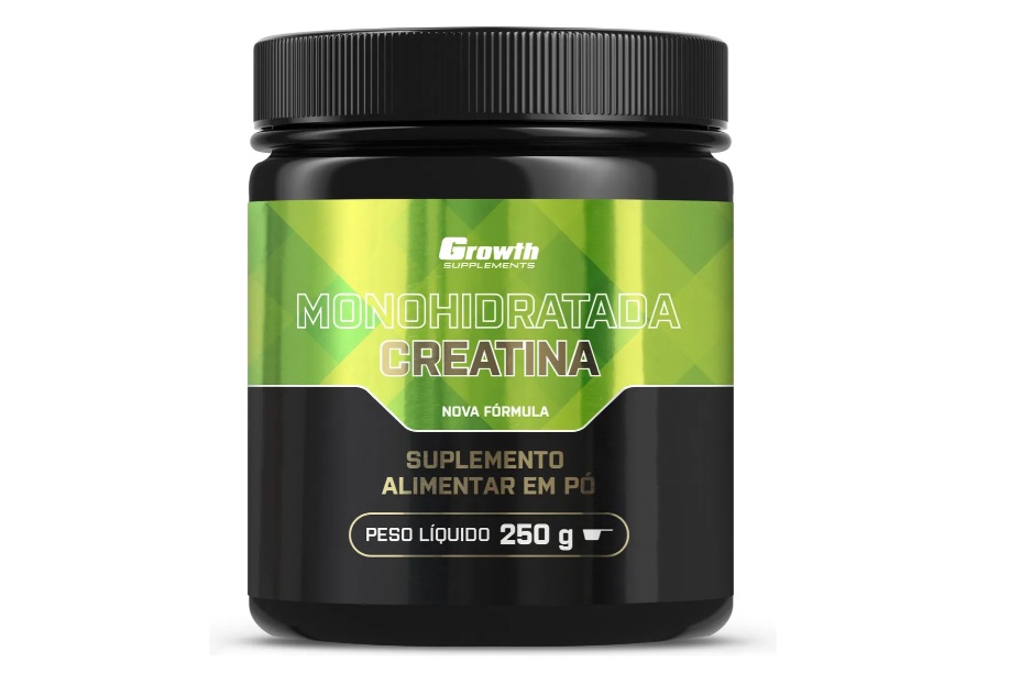 A creatina monohidratada de 250g custa R$39,90 no Mercado Livre