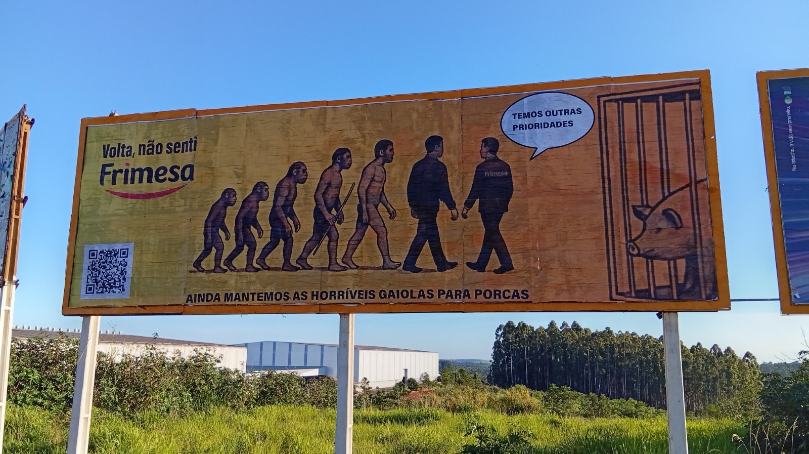 É inaceitável como uma gigante como a Frimesa continue adotando as piores práticas do mercado na criação de porcos