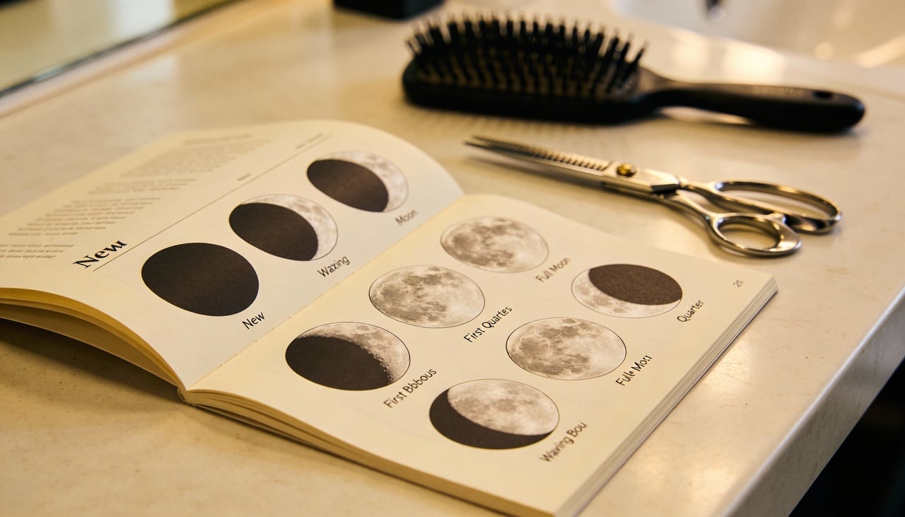 Muita gente acredita que as fases da lua afetam as marés e, da mesma forma, influenciam a circulação no couro cabeludo