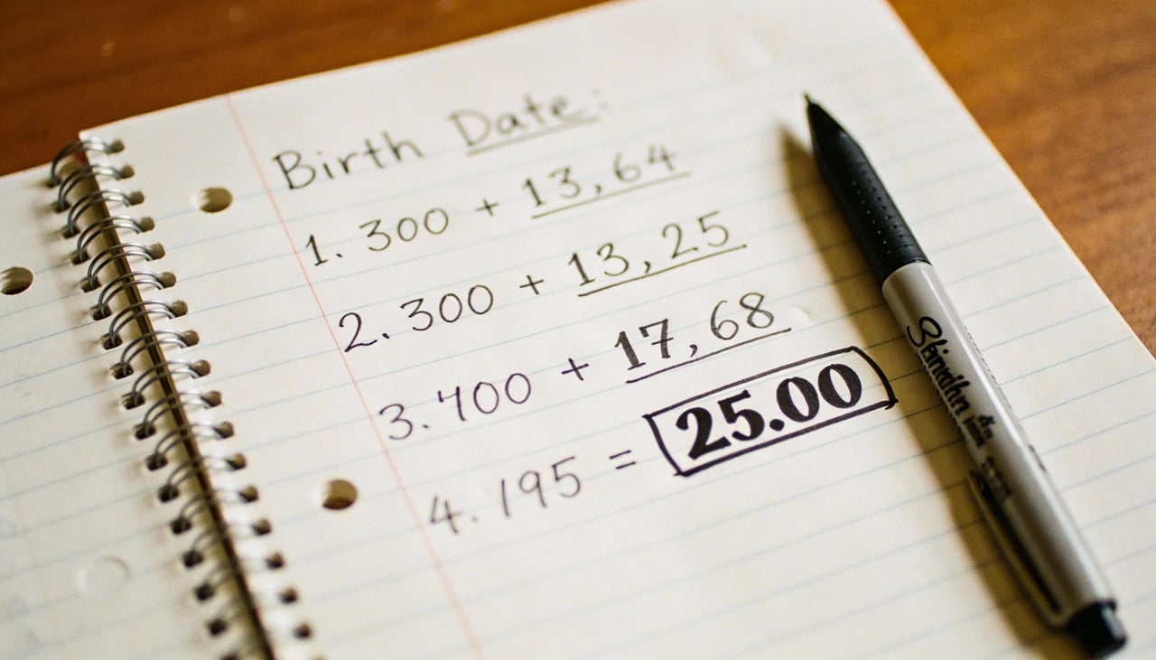 Para chegar ao resultado, você só precisa somar todos os algarismos da sua data de nascimento até que reste apenas um número de 1 a 9
