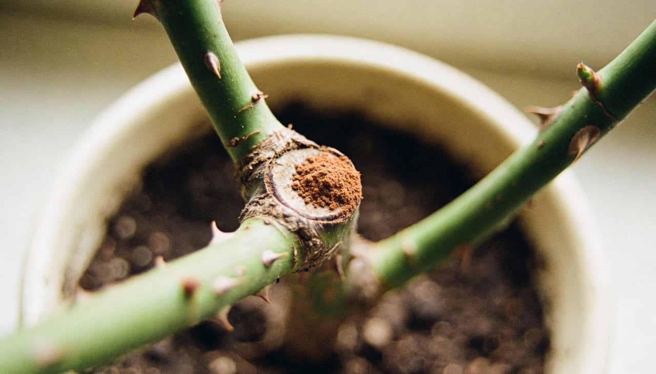 Quando fazemos uma poda ou a planta sofre um corte acidental, a ferida fica exposta a infecções que podem comprometer toda a estrutura
