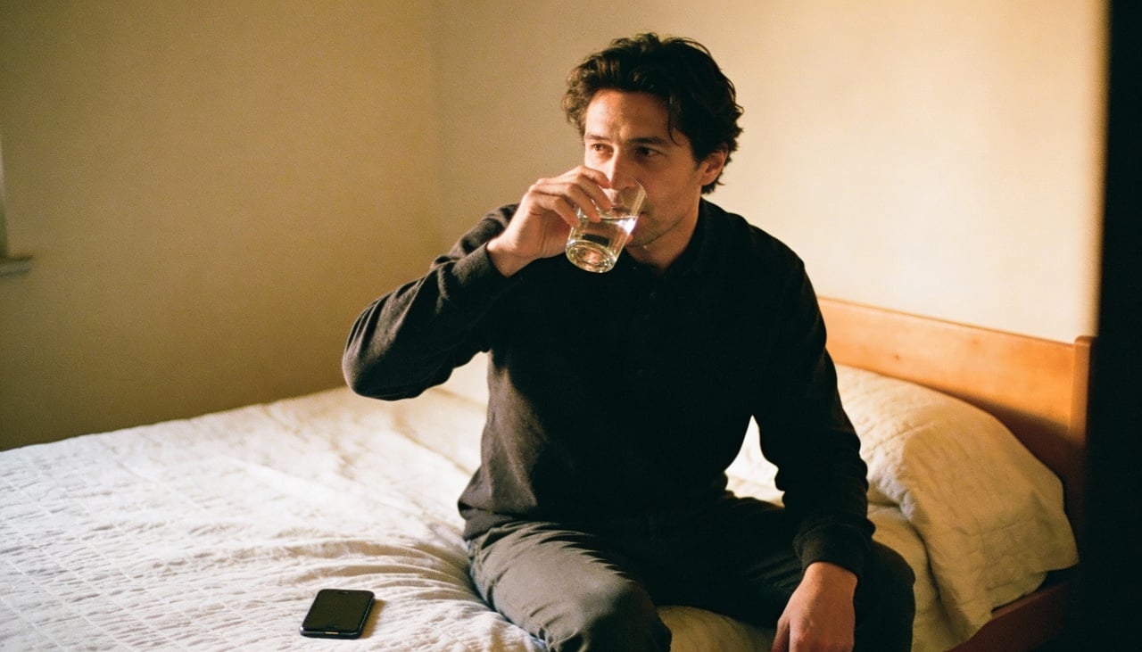 Beber água antes de olhar o celular ajuda a estabilizar as funções cognitivas logo após o despertar