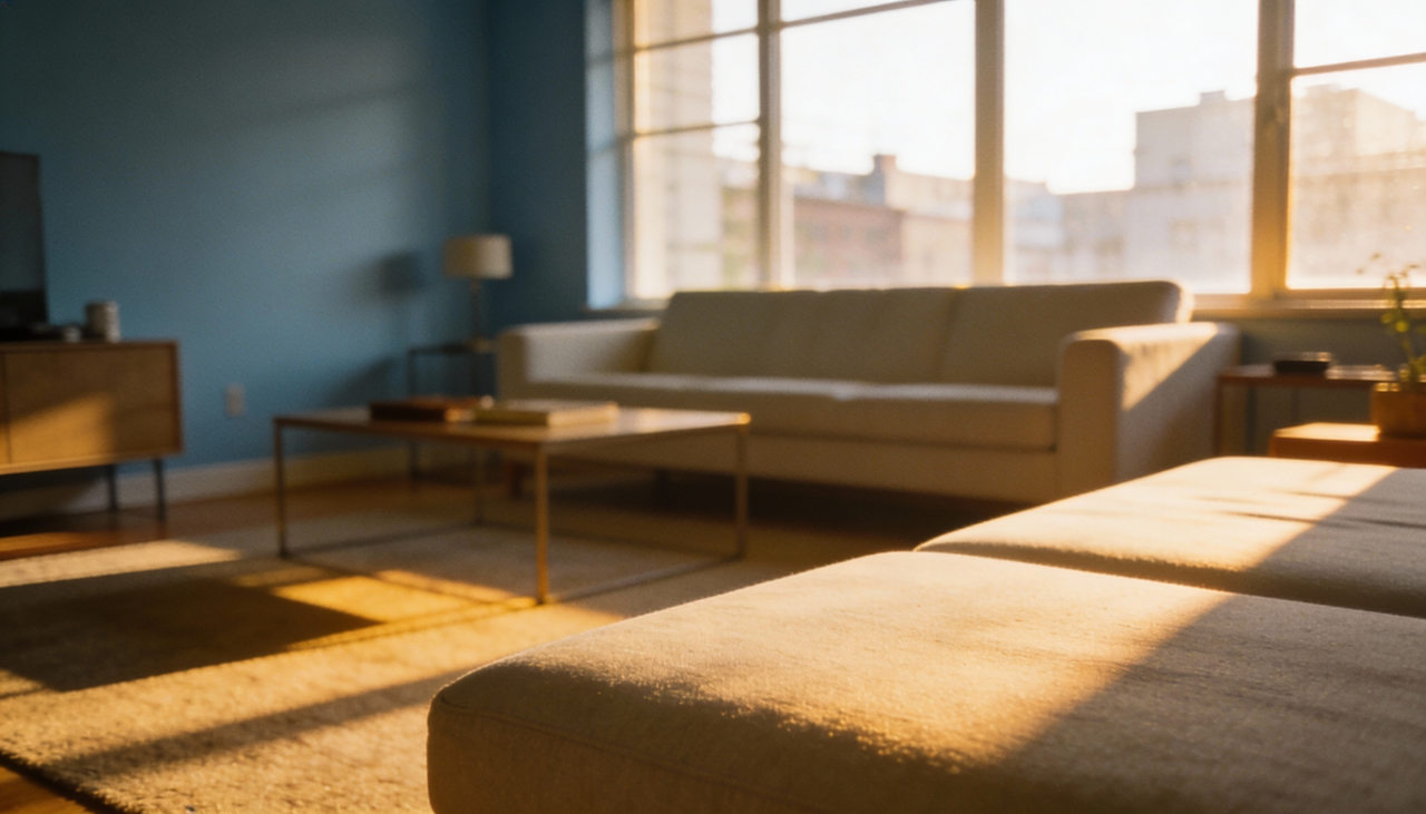 Nesse sentido, a escolha de tons frios como azul e verde atua na regulação do sistema nervoso de maneira imediata