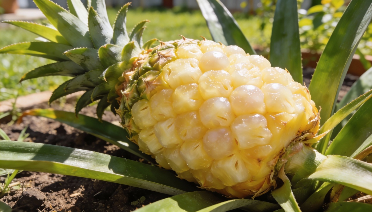 Além do sabor adocicado excepcional, o abacaxi-pérola oferece vantagens nutricionais e práticas que justificam seu cultivo doméstico
