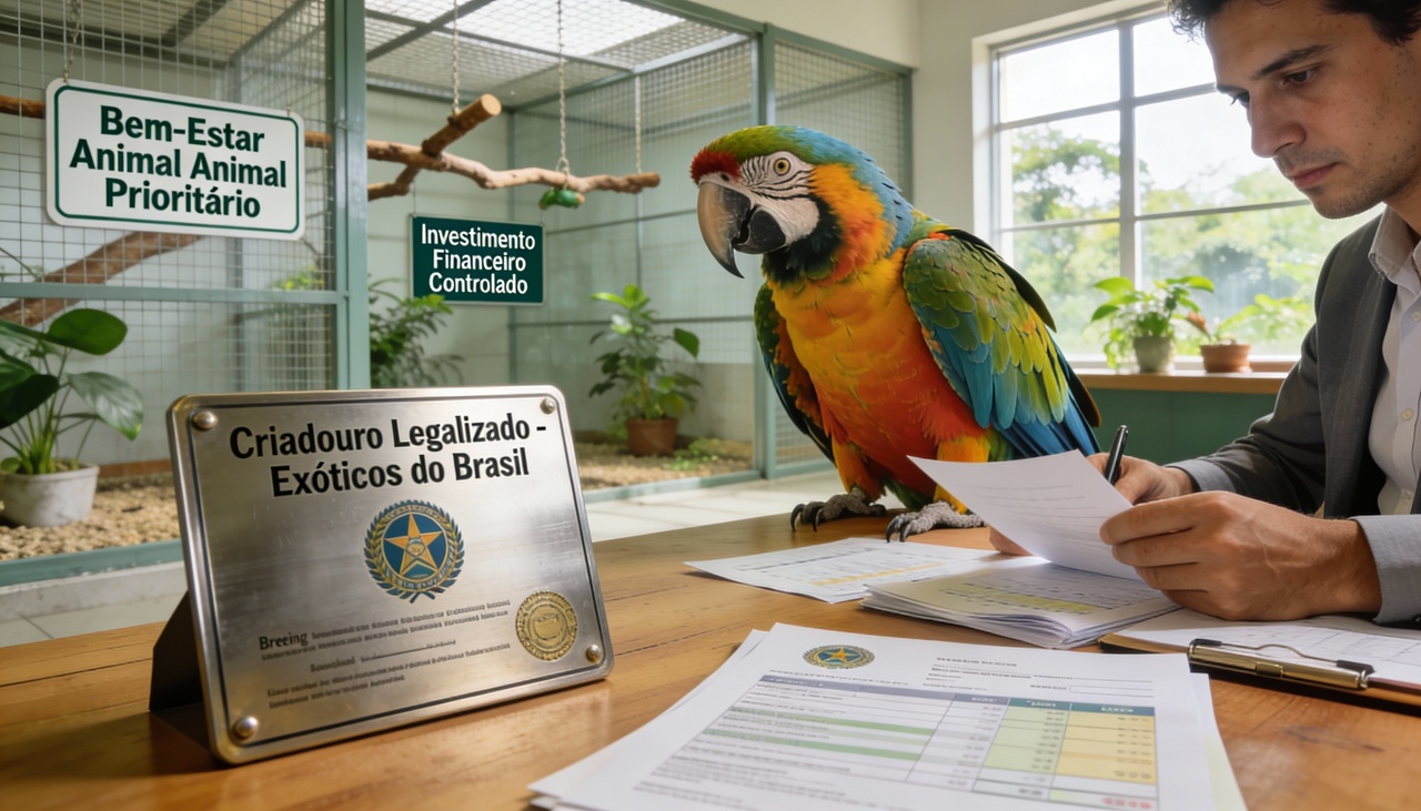 Diversos custos operacionais e burocráticos influenciam diretamente o valor final de uma espécie exótica ou silvestre no mercado brasileiro