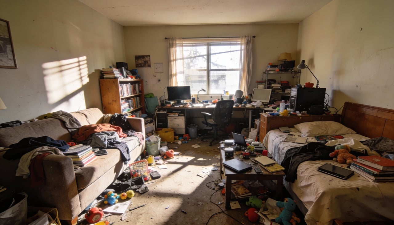 A expressão “não aguento mais ver bagunça” geralmente indica um estado de saturação diante da desorganização