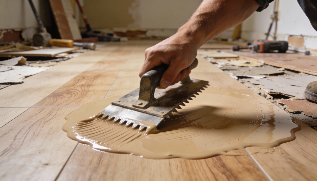 Muitas pessoas optam por esse material porque ele oferece uma superfície totalmente lisa e impermeável