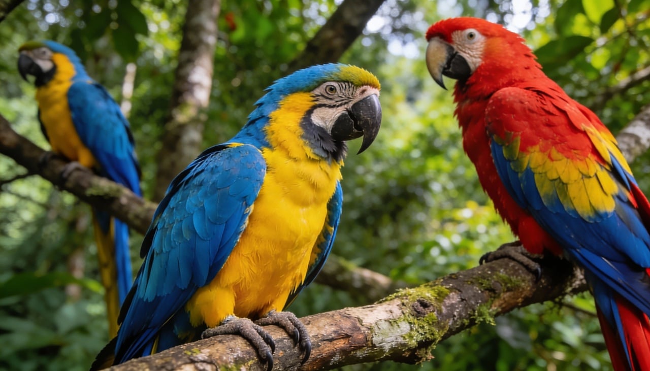 Muitas pessoas acreditam que o azul e o vermelho facilitam o ataque de predadores, mas a realidade biológica surpreende os observadores