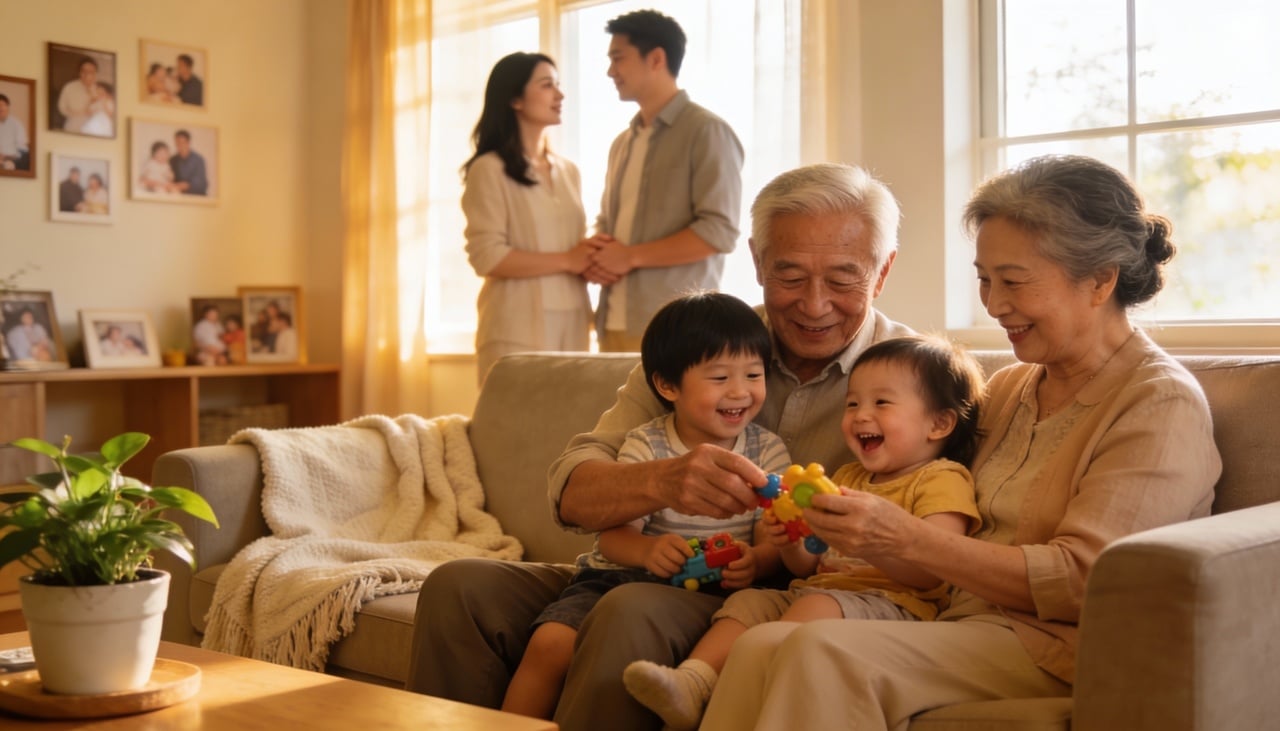 Participar ativamente da vida dos netos sem ultrapassar limites exige equilíbrio e sensibilidade