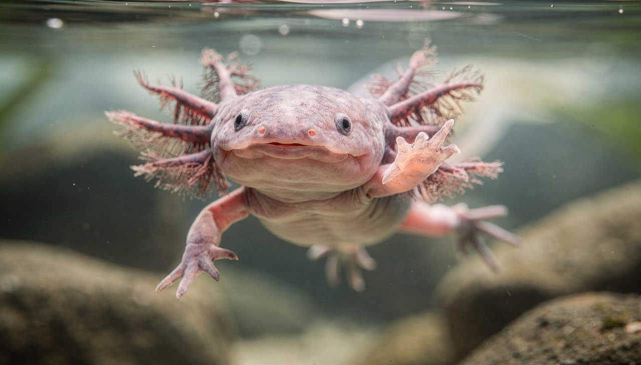 O processo biológico inicia quando as células no local exato da lesão se desdiferenciam para formar uma estrutura celular potente chamada blastema