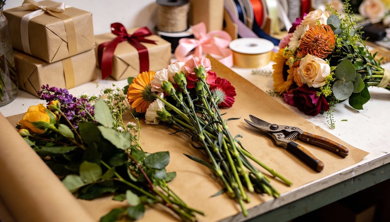 O orçamento para abrir uma pequena floricultura costuma se distribuir entre alguns grupos de custos