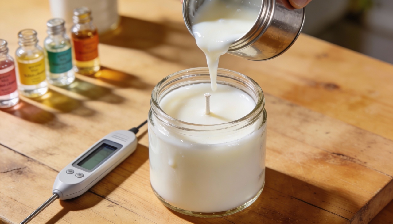 Para saber como fazer velas aromáticas com qualidade superior, a cera de soja se destaca como a melhor opção disponível no mercado atual