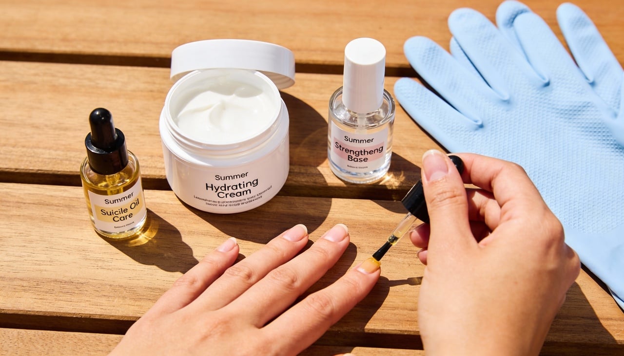 Ao longo da estação, é comum observar maior incidência de quebras, manchas e perda de brilho nas unhas das mãos e dos pés