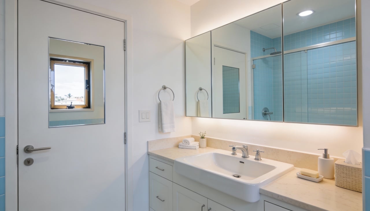 O banheiro funciona como um ponto de drenagem natural de energia dentro de qualquer residência