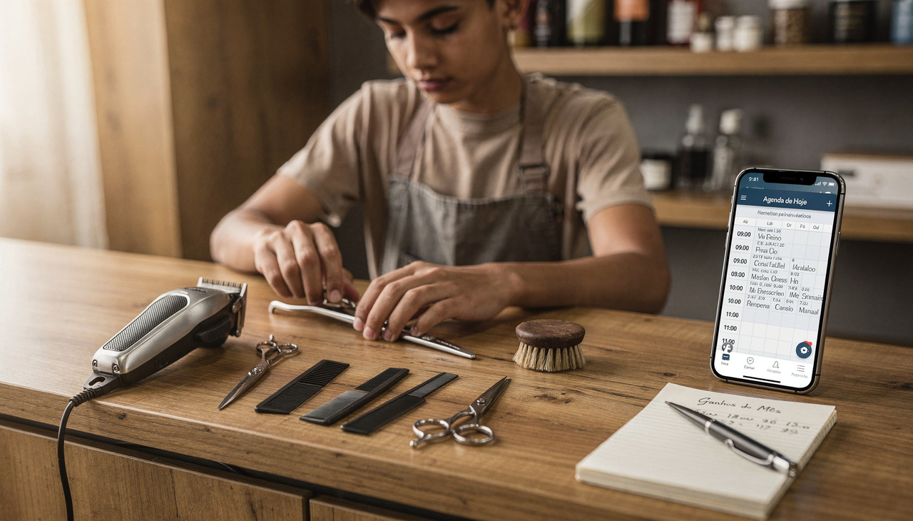 O cálculo financeiro começa pela subtração dos custos fixos, como energia e produtos, do faturamento bruto gerado pelos atendimentos mensais
