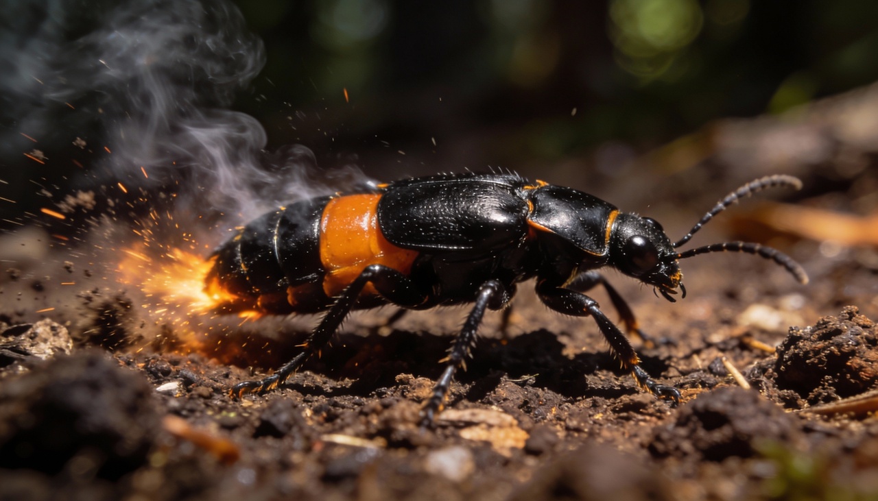 Ele parece um inseto comum à primeira vista, mas esconde um segredo poderoso em seu interior