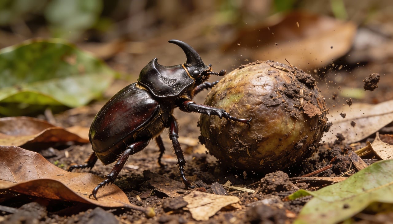 Para entender o poder desse inseto, imagine um ser humano erguendo dezenas de caminhões de uma só vez
