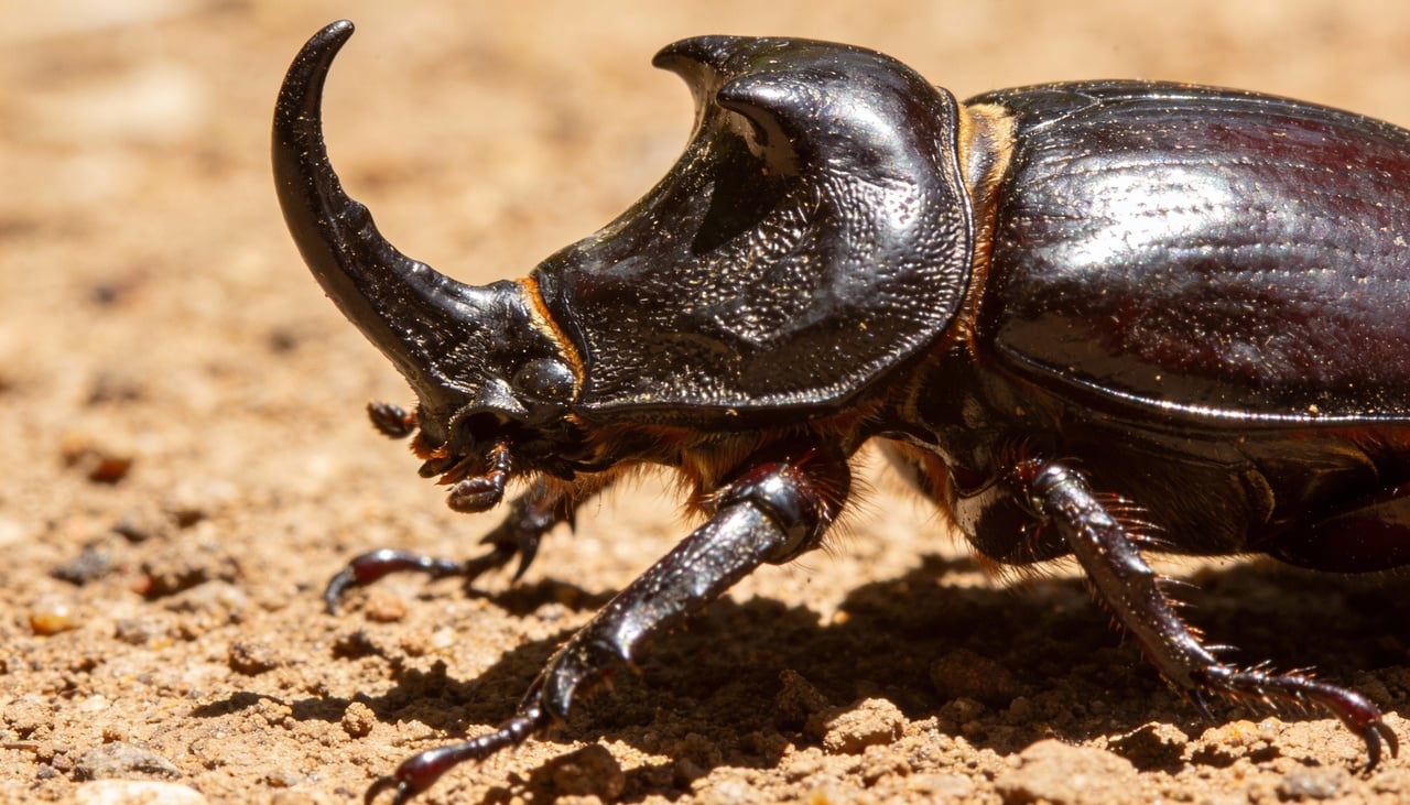 Para entender o poder desse inseto, imagine um ser humano erguendo dezenas de caminhões de uma só vez