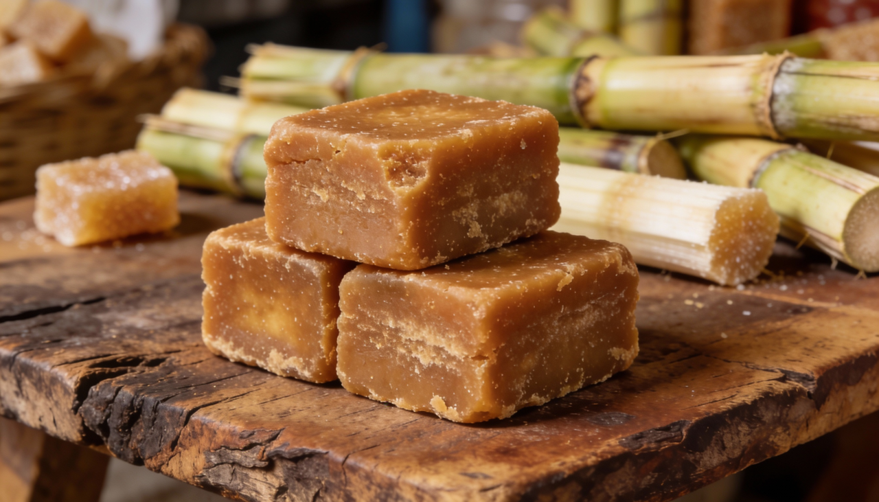 A produção da rapadura segue métodos tradicionais que preservam as características naturais da cana-de-açúcar