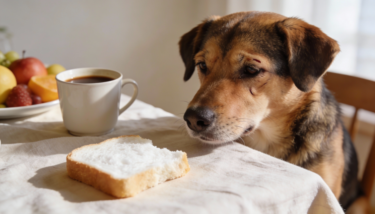 O alto índice glicêmico do pão branco sobrecarrega o pâncreas do animal e favorece o ganho de peso excessivo rapidamente