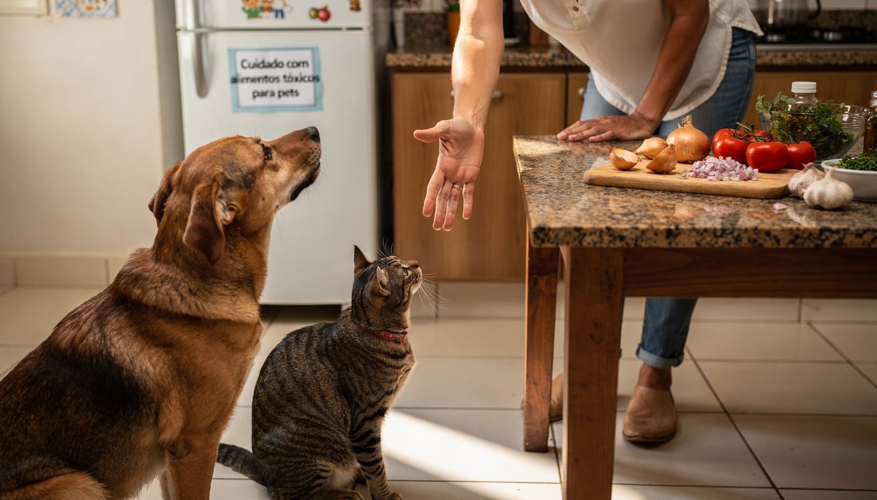 O chocolate é um dos alimentos tóxicos para animais de estimação mais conhecidos