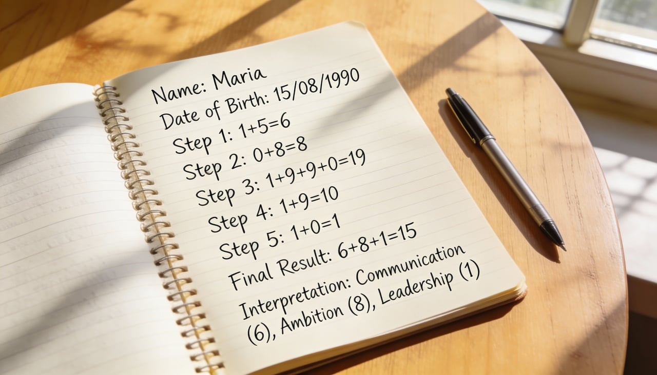 Para chegar ao seu número, você precisa somar todos os dígitos da sua data de nascimento até que reste apenas um algarismo de 1 a 9