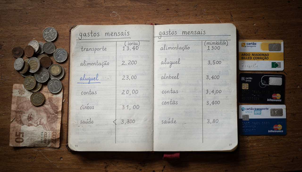 Com despesas essenciais consumindo cerca de 95% da renda, a margem disponível para formar poupança é muito pequena