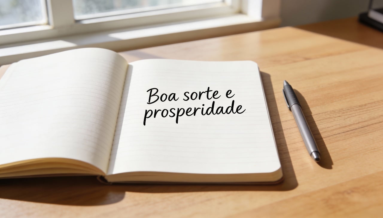 A expressão “boa sorte e prosperidade” está ligada tanto ao acaso quanto à disposição mental de quem a utiliza