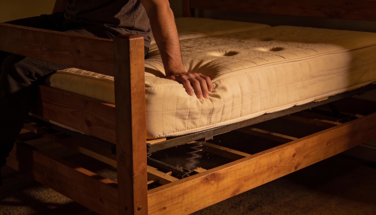 O chamado “motivo oculto” do barulho da cama está ligado à combinação de atrito, folga e vibração