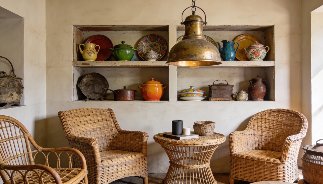 A tendência atual não é recriar fielmente uma época, mas misturar referências de forma equilibrada