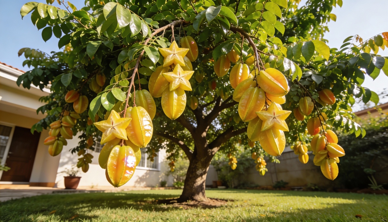 A árvore prefere climas tropicais e subtropicais, onde o calor constante estimula o desenvolvimento rápido dos ramos e a maturação doce dos frutos