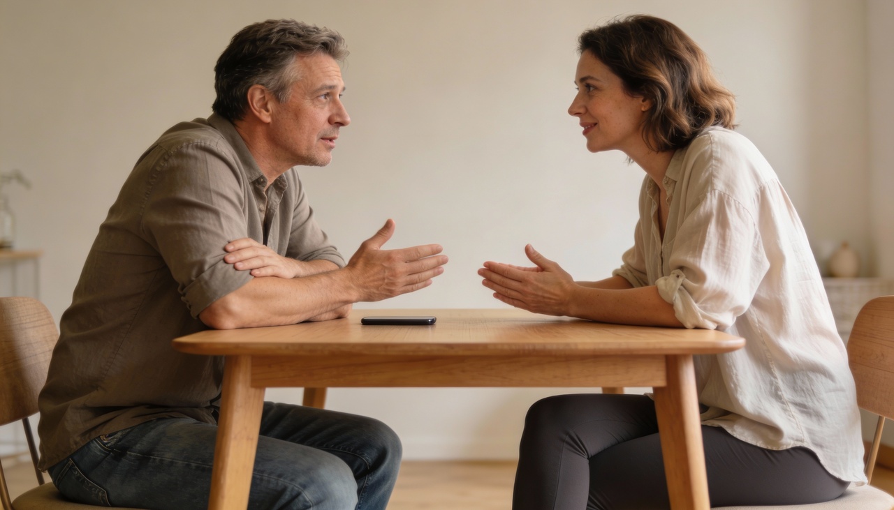 O ponto principal “relacionamento amoroso” costuma estar ligado à ideia de parceria, apoio e troca emocional