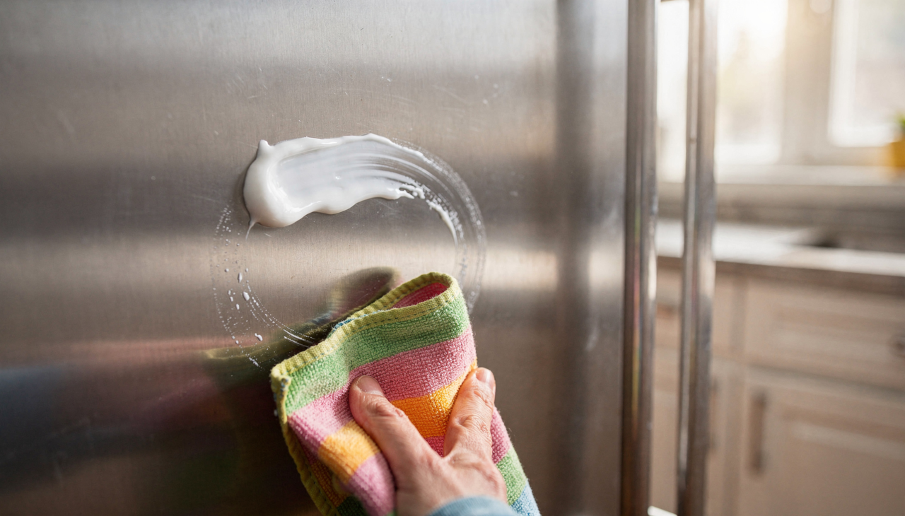O creme dental branco funciona como um polidor suave graças aos minerais presentes em sua composição básica