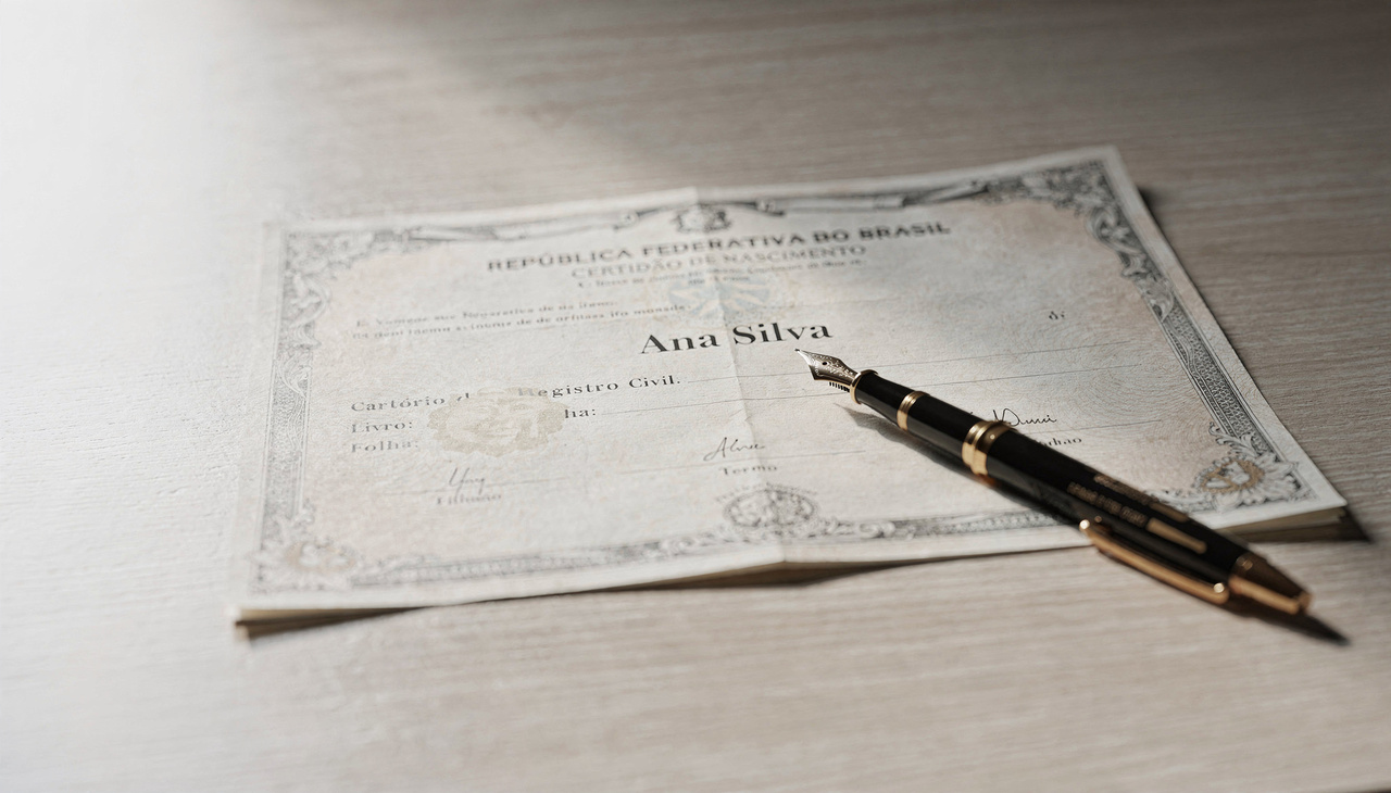 Pais modernos buscam agilidade na escrita e uma estética visual limpa para os documentos dos filhos desde cedo