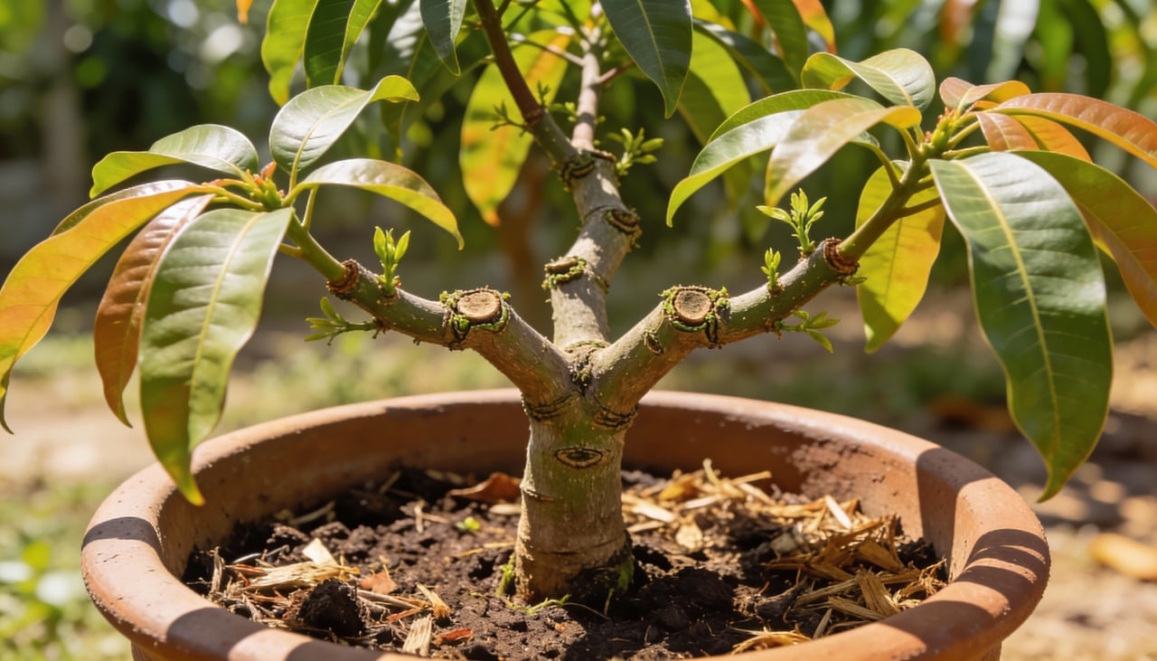 O sucesso do pomar doméstico começa obrigatoriamente na seleção de uma muda enxertada de qualidade, como a Manga Palmer
