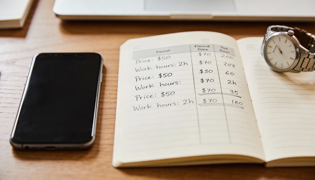 O cálculo baseia-se na divisão do seu salário líquido mensal pela quantidade total de horas trabalhadas no mesmo período