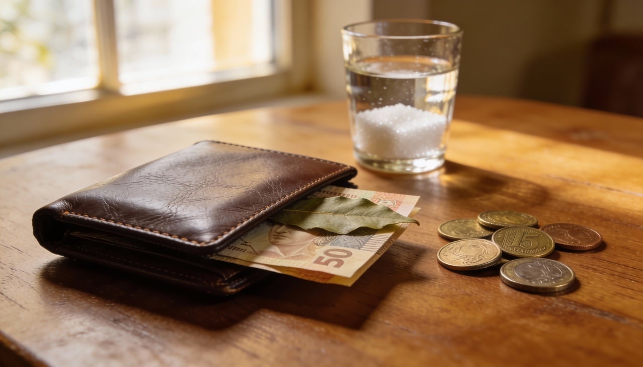 Simpatia é um ritual simples, geralmente doméstico, que usa objetos do dia a dia, palavras e horários específicos com um objetivo definido