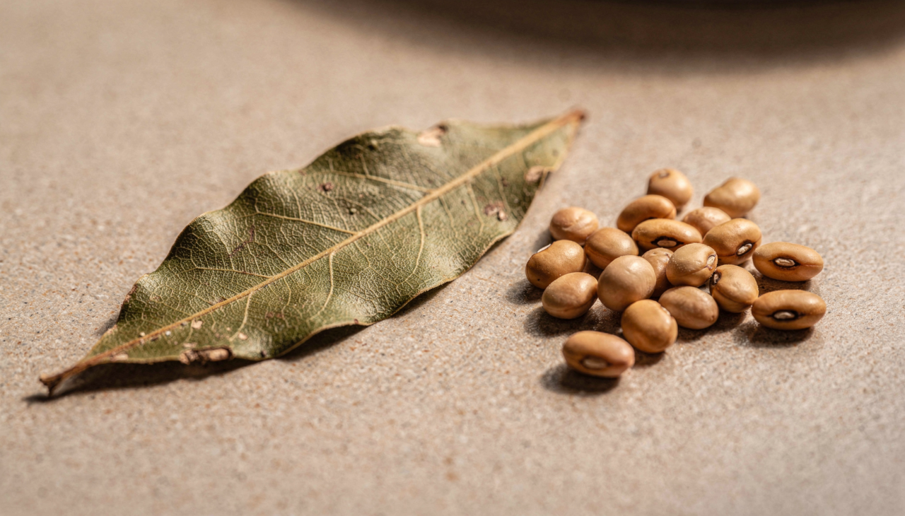 O aroma característico do louro é reconhecível imediatamente quando você abre a panela de feijão cozinhando